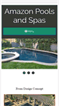 Mobile Screenshot of amazonpoolsandspas.com